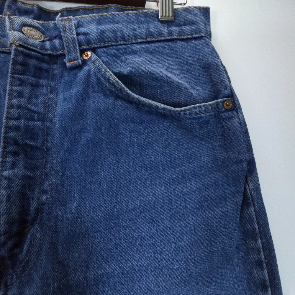 VTG 80s Levi's Orange Tab Jeans Mens‎ 29x25 Blue Straight Leg Denim Grunge USA